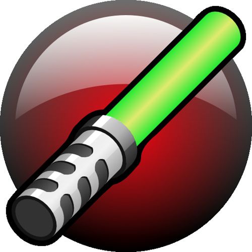 500x500 Lightsaber Logo My Artwork App Icon, Lightsaber, App