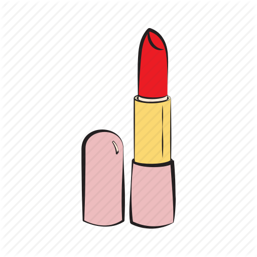 512x512 Beauty, Hand Drawn, Lipstick Icon