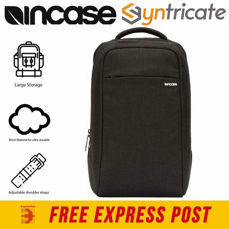 800x800 Incase Icon Lite Pack Backpack With Woolenex For Macbook Upto