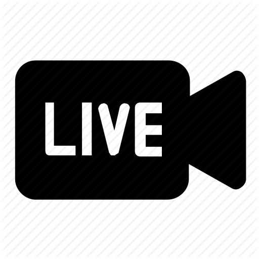 512x512 Camera, Live, Video Icon