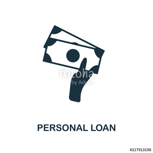 500x500 Personal Loan Icon Line Style Icon Design From Personal Finance