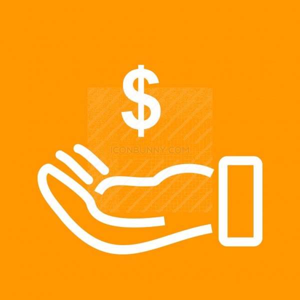 600x600 Business Loan Line Multicolor Bg Icon