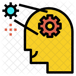 256x256 Logic Thinking Icon Of Colored Outline Style