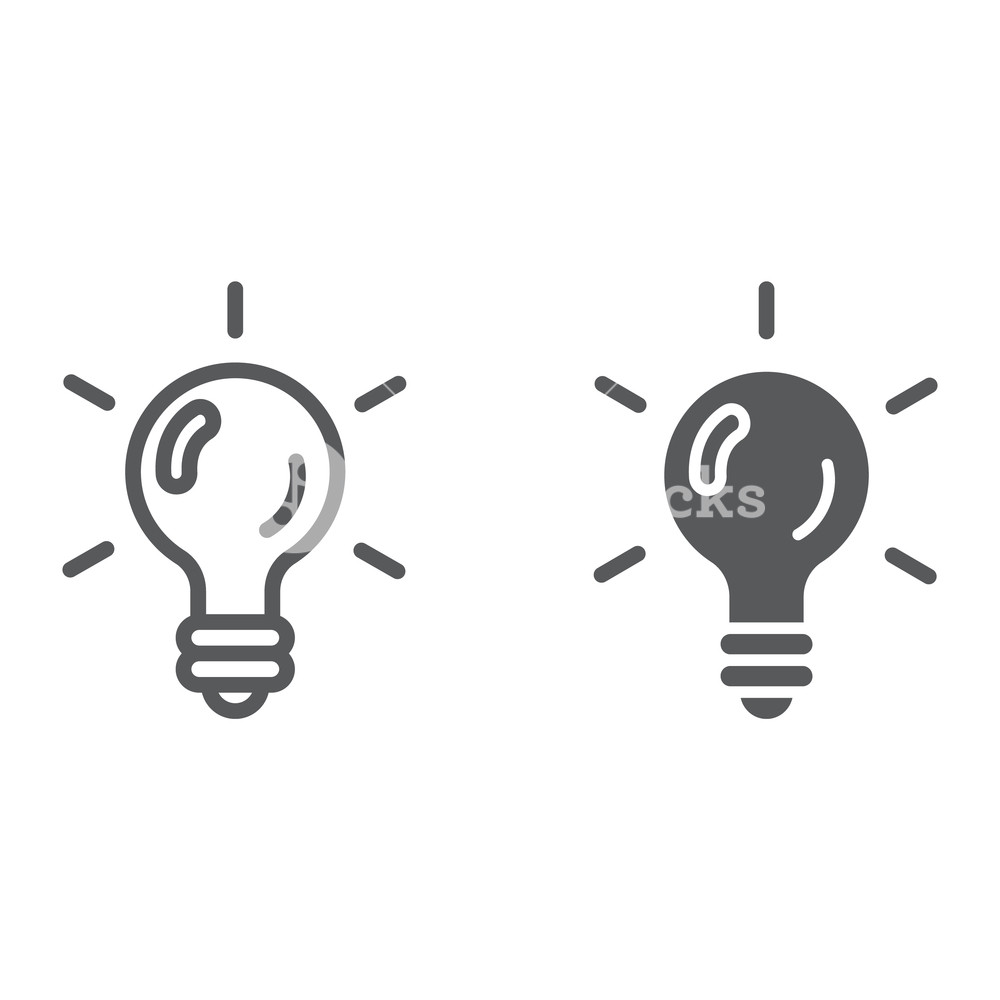 1000x1000 Logic Game Line And Glyph Icon, Game And Play, Light Bulb Sign