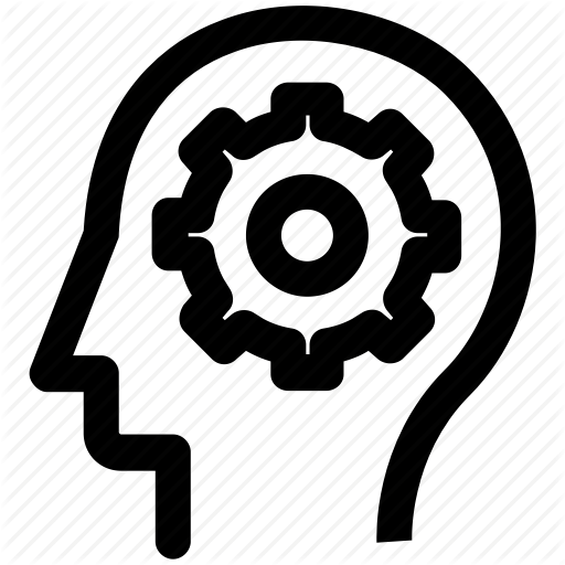 512x512 Brainstorming, Cog, Gear, Head, Logic, Strategy Icon
