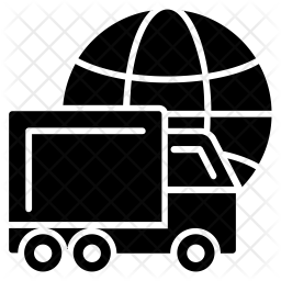 256x256 Logistics Service Icon Of Glyph Style