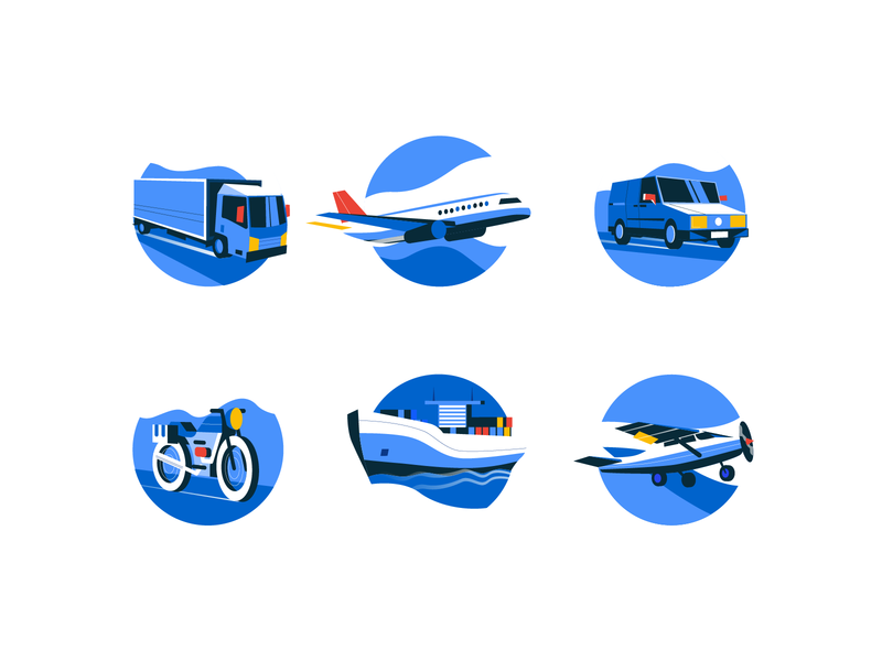 800x600 Logistics Icons