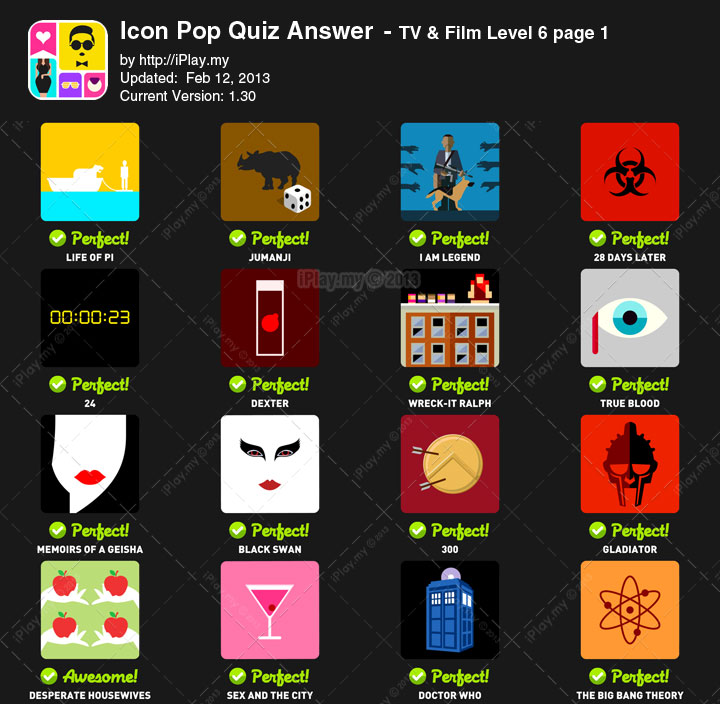 720x704 Icon Pop Quiz Answers For Iphone, Ipad And Android Iplay My