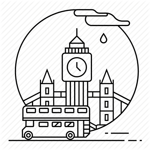 512x512 Big Ben, Bus, City, London, London Bridge, London Bus, Ran