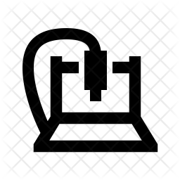 256x256 Cnc Machine Icon Of Line Style