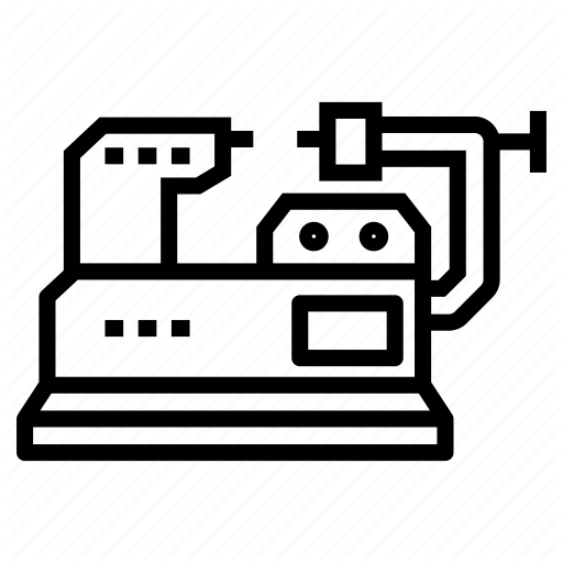 512x512 Cnc Lathe, Industrial Processing Machine, Lathe Machine, Milling