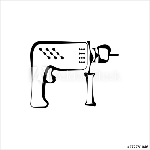 500x500 Drill Machine Icon, Machine Tool Icon