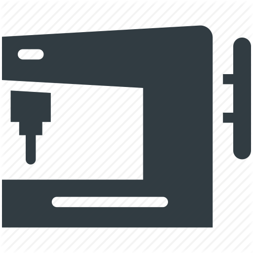 512x512 Needlecraft, Sewing Machine, Tailor Tool, Tailoring, Textile Icon