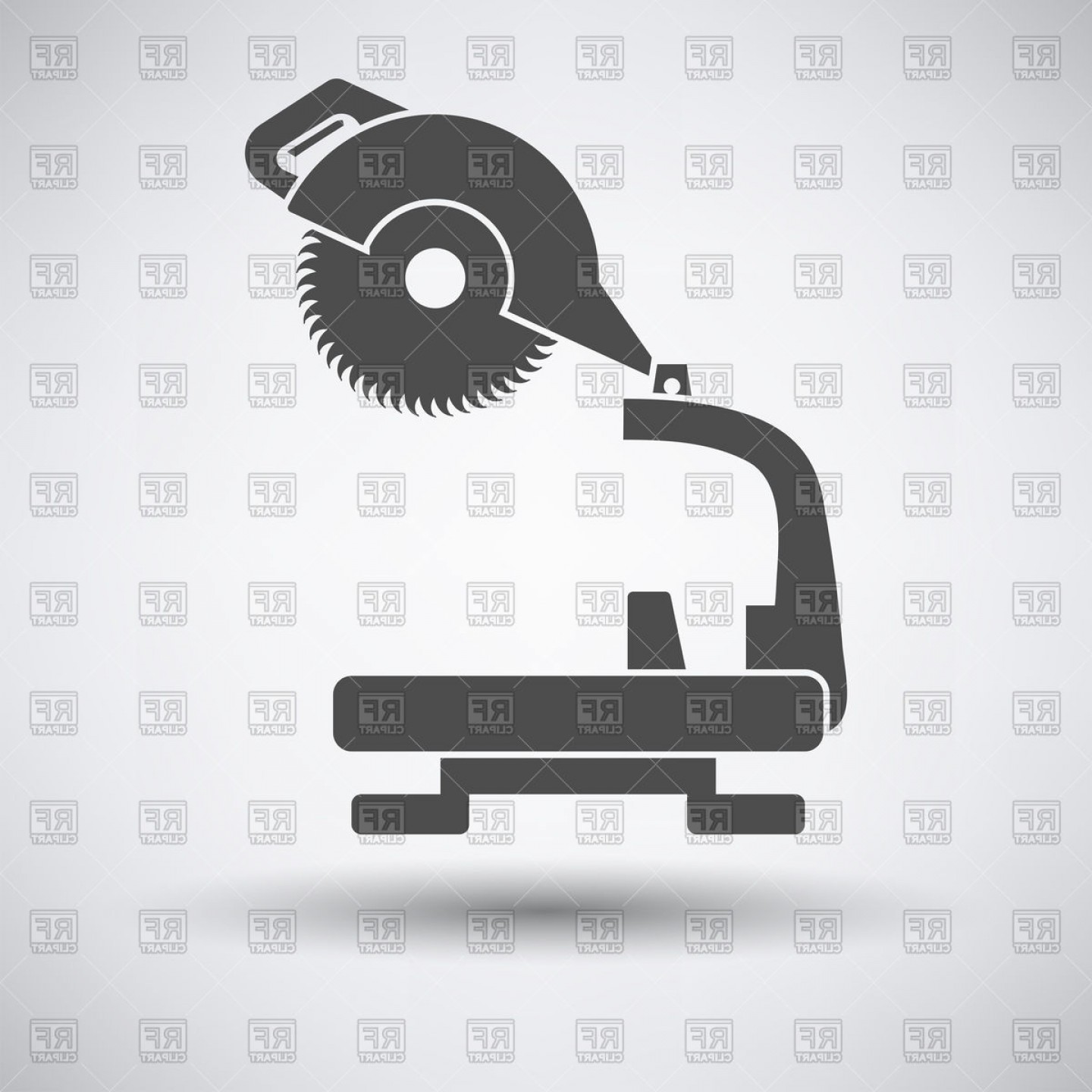 1440x1440 Table Saw Machine Tool Icon Vector Clipart Soidergi