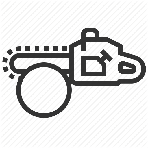 512x512 Chainsaw, Construction, Equipment, Machine, Tools Icon