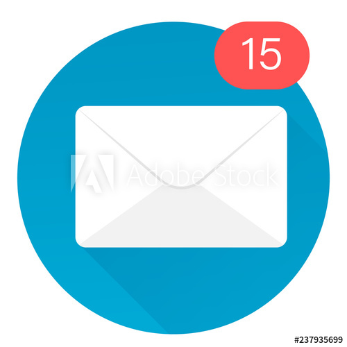 500x500 Email Icon Mail Icon Envelope New Incoming Messages Icon