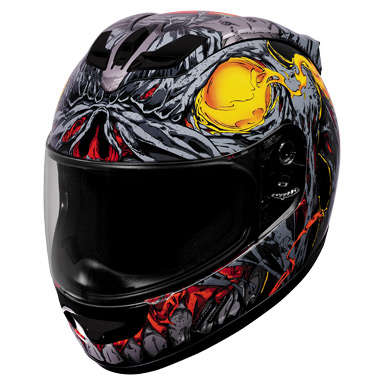 385x385 Icon Mainframe Helmet Subhuman Gray