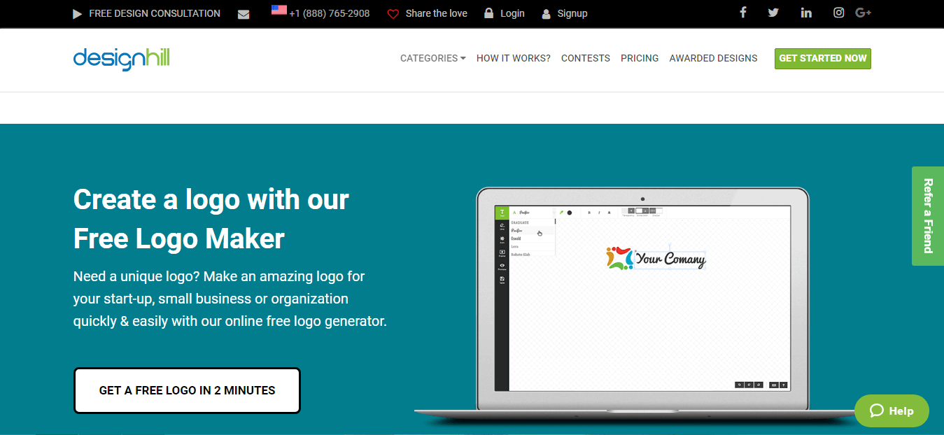 1349x622 How To Design A Logo For Your Website Best Free Logo Makers