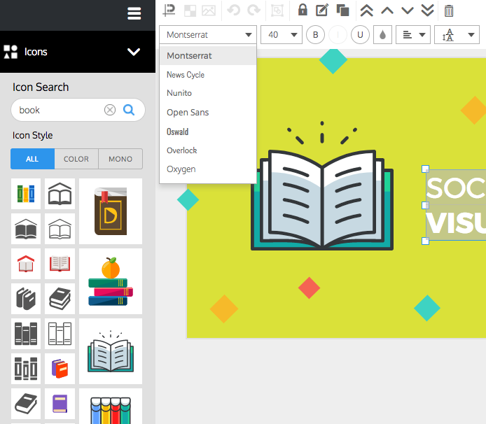 694x606 Online Banner Maker