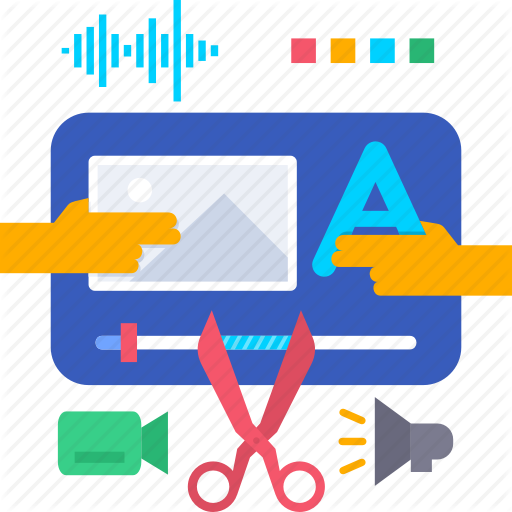 512x512 Camera, Color, Edit, Light, Maker, Sound, Video Icon