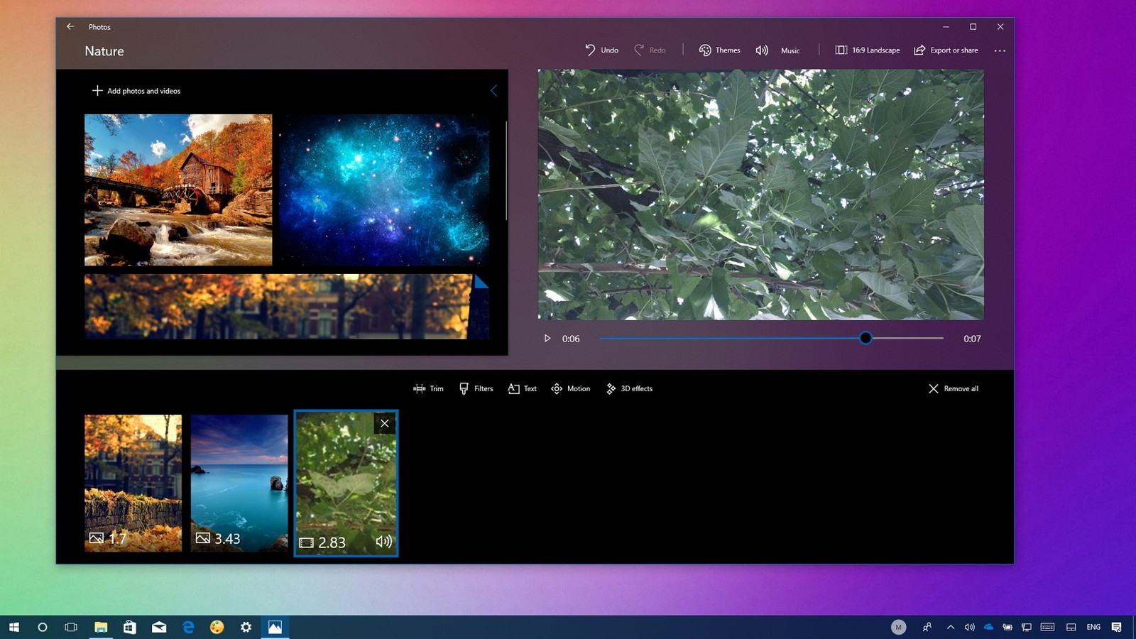 1600x900 How To Get Started With Story Remix In Photos On Windows