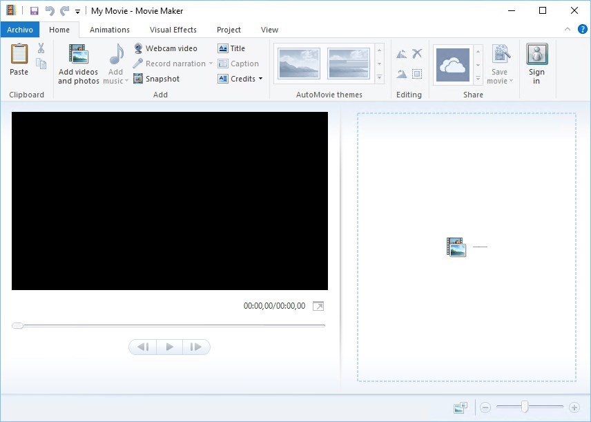 856x611 Windows Movie Maker