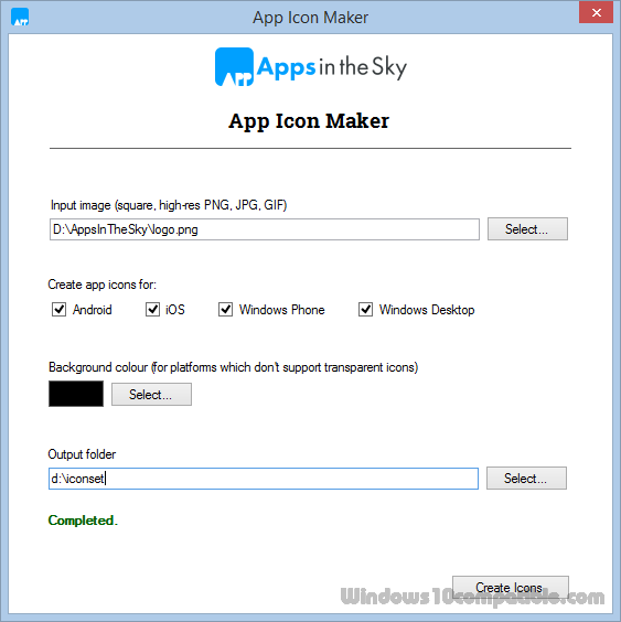 563x564 App Icon Maker Free Download