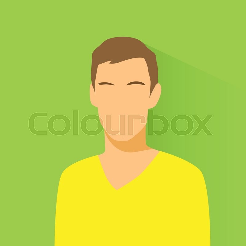 800x800 Profile Icon Male Avatar Portrait Stock Vector Colourbox