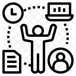 256x256 Management Skills Icon Of Line Style