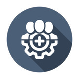 160x160 Management Icon With Check Sign Management Icon And Approved