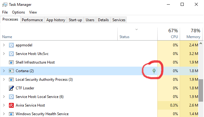 What Is That Green Leaf Icon In Windows Task Manager Represent 664x381 What Is That Green Leaf Icon In Windows Task Manager Represent
