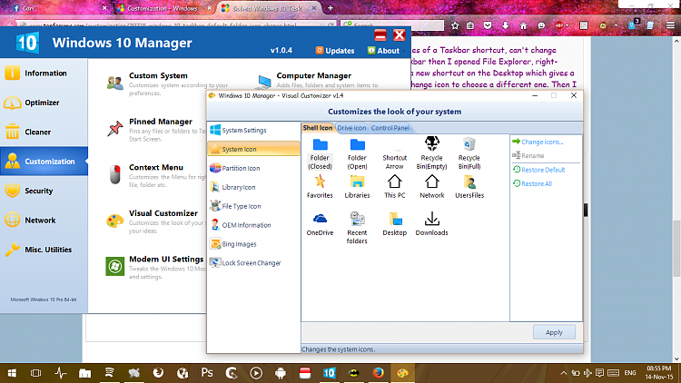 Windows Taskbar Default Folder Icon Change Solved 750x422 Windows Taskbar Default Folder Icon Change Solved