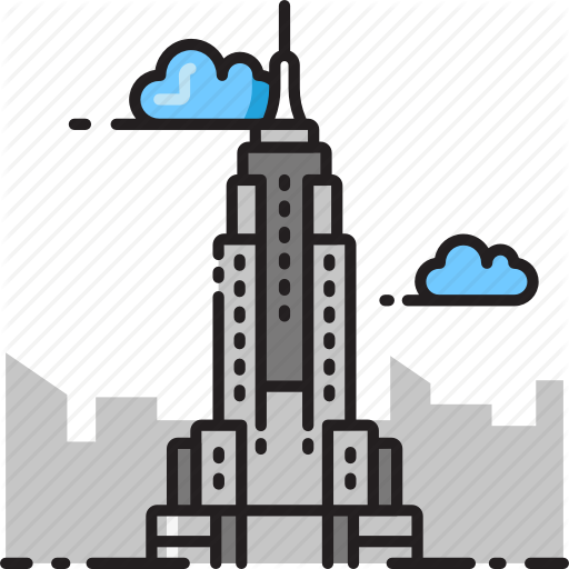 512x512 Empire State Building, Manhattan, New York, New York City, Nyc