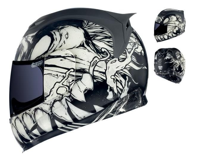706x536 Icon Manic Motorcycles Motorcycle Helmets, Biker Helmets, Bike