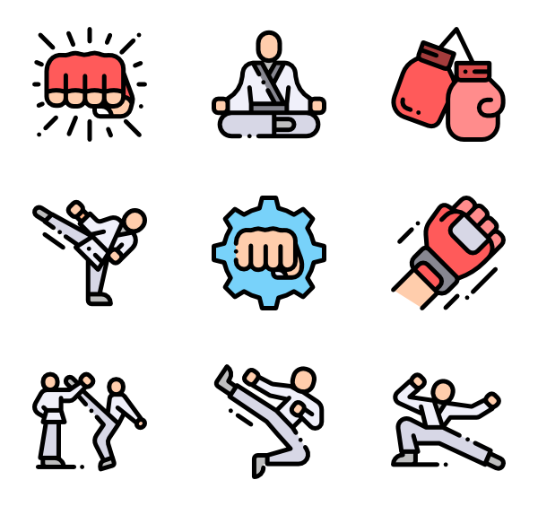 Icon Martial Arts At Vectorified.com | Collection Of Icon Martial Arts ...