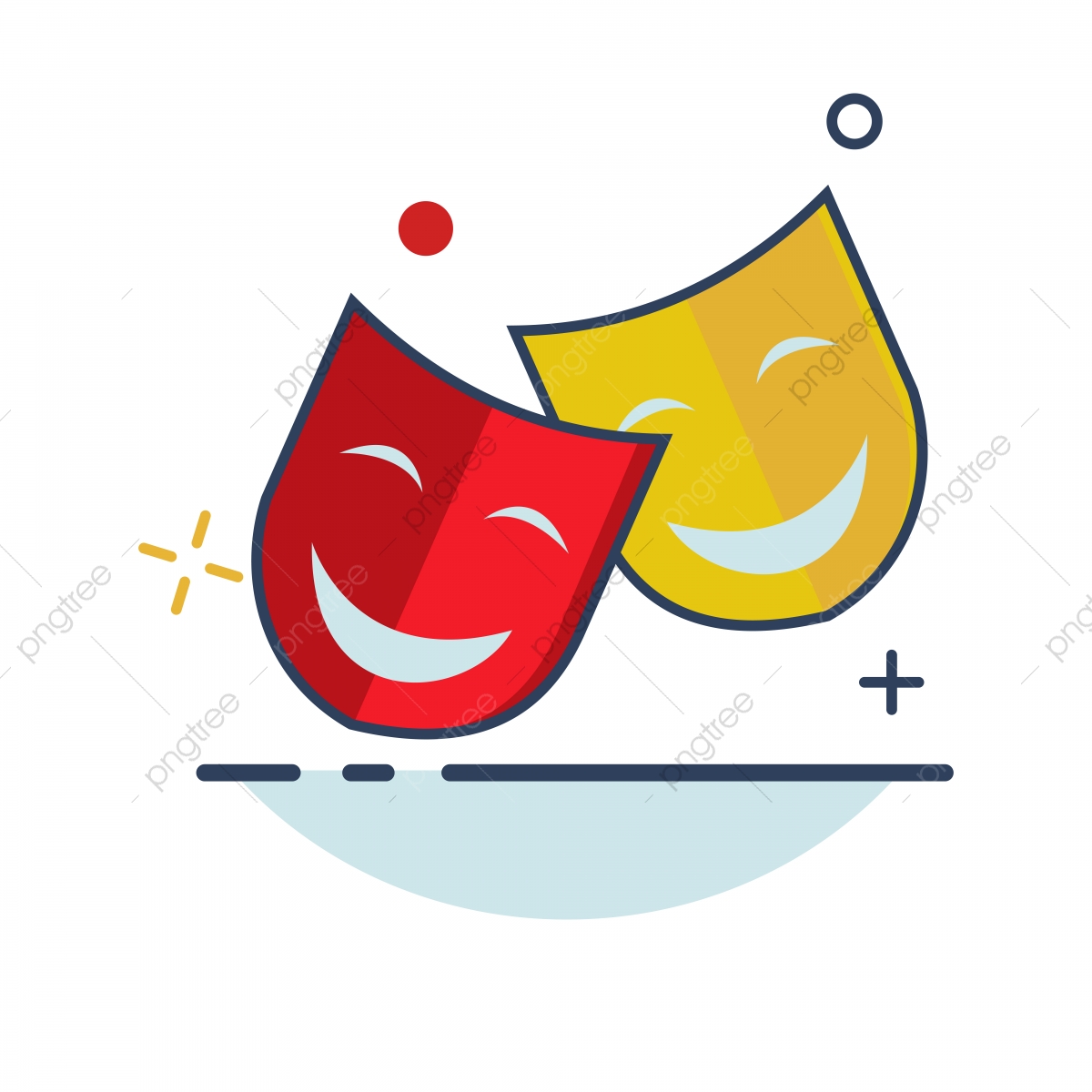 1200x1200 Carnival Icon Face Mask Icon With Outline Filled Style, Face