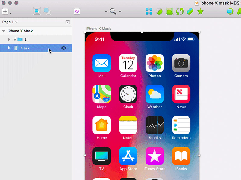 800x600 Iphone X Mask For Sketch Sketch Freebie