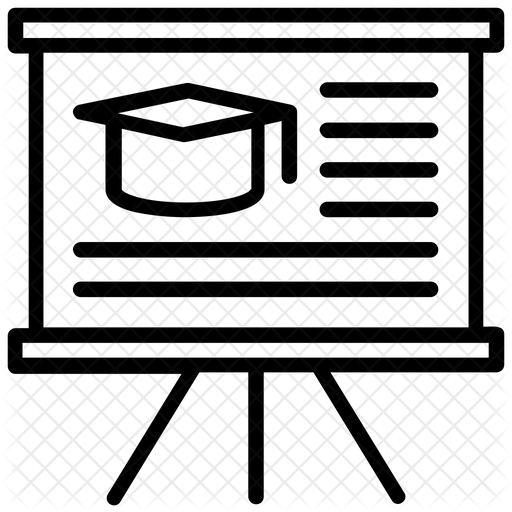 512x512 Master Courses Icon Of Line Style