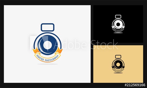 500x301 Circle Lens Icon Master Photography Logo