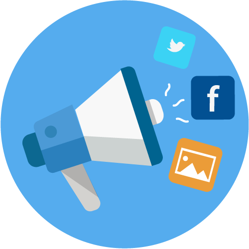500x500 Services Icon Social Media Marketing