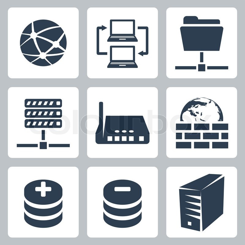 800x800 Network Icon Vector