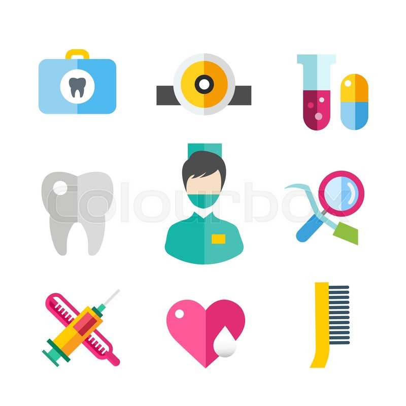 800x800 Medicine Vector Icons Set Doctors Stock Vector Colourbox
