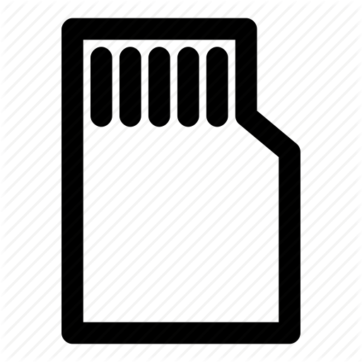 512x512 Card, Data, Internal, Memory, Sdcard Icon