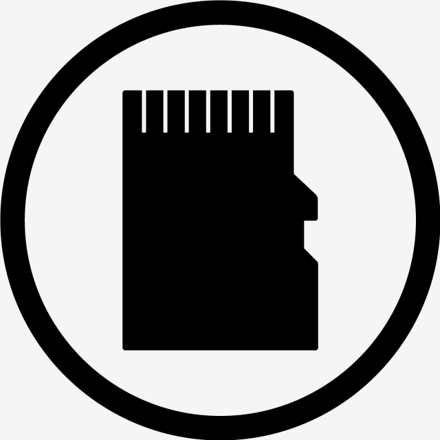 640x640 Vector Memory Card Icon, Memory Card, Card, Memory Png And Vector