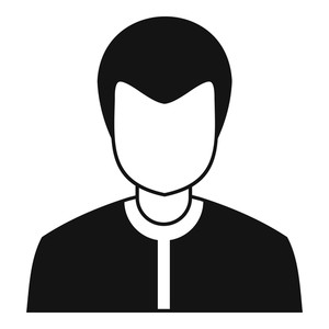 300x300 Man Icon Simple Illustration Of Man Vector Icon For Web Royalty