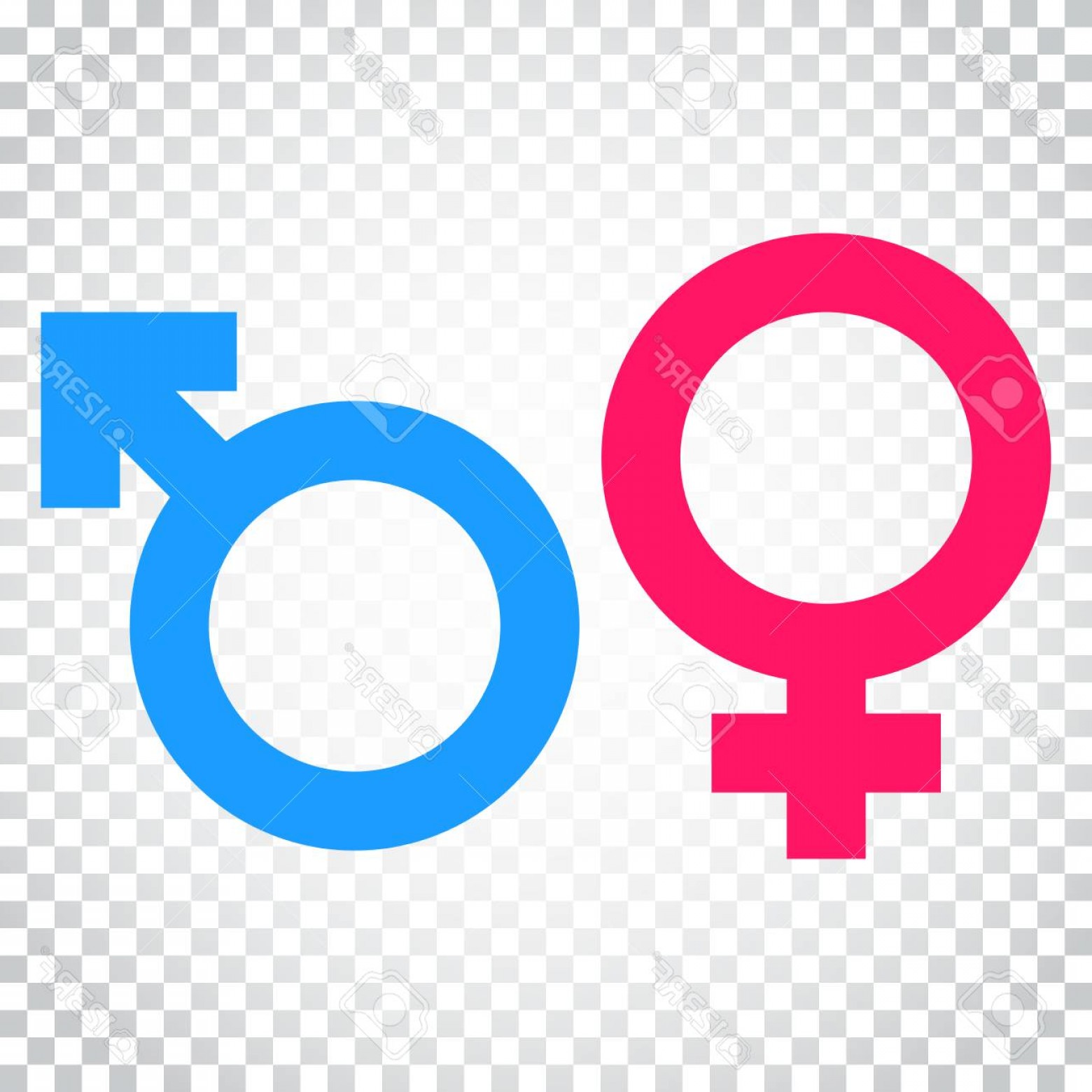 1560x1560 Photostock Vector Gender Sign Vector Icon Men And Women Concept