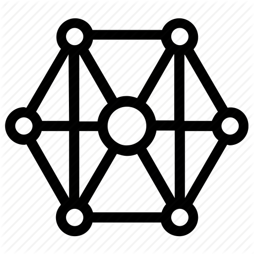 512x512 Mesh Network, Mesh Networking, Network Design, Network Diagram