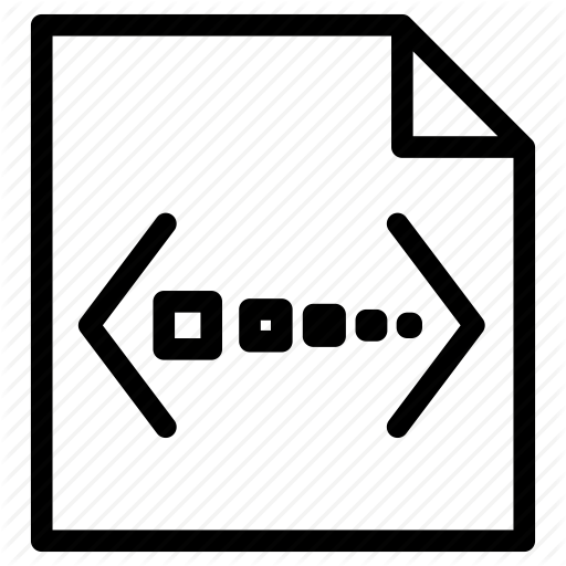 512x512 Big, Code, Data, File, Meta, Open Icon