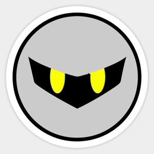 300x300 Meta Knight Stock Icon Die Cut Sticker Smash Bros Studio