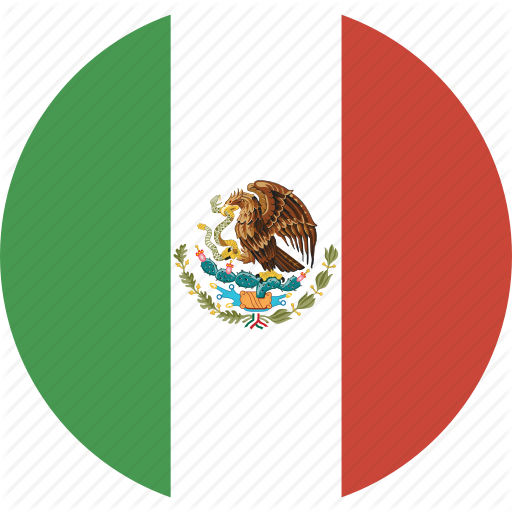 512x512 Circle, Mexico Icon